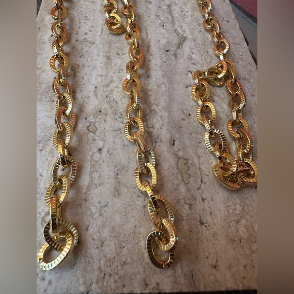 14k Gold Filled Chunky Starburst chain -No clasp - Picture 3 of 10